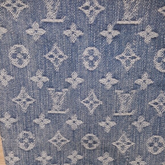 Vintage Louis Vuitton monogram logo denim jeans size 38--guaranteed authentic - Picture 7 of 13